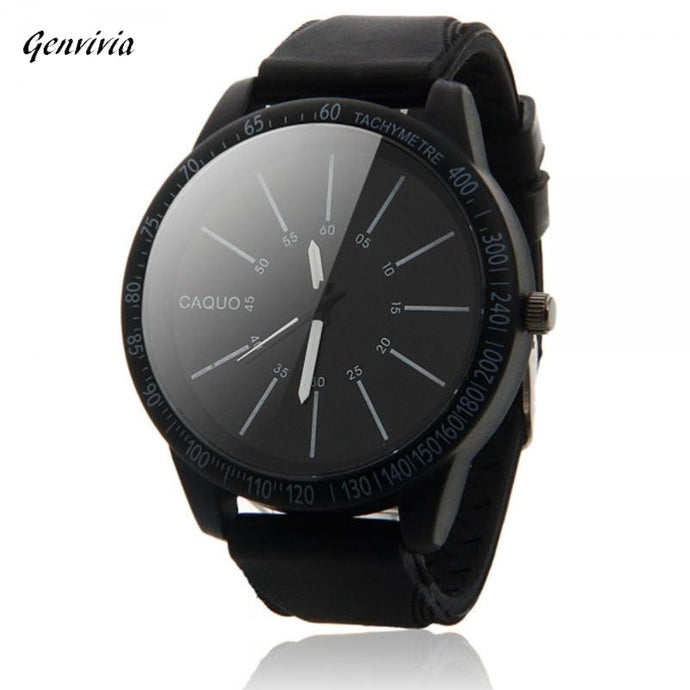 Mens Analog Quartz sports watch Stainless Steel