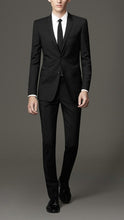 Load image into Gallery viewer, Mens black suits with pants